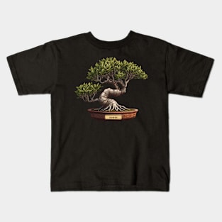 Hoya Carnosa Bonsai Kids T-Shirt
